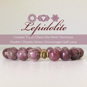 Trust Bracelet | Lepidolite Bracelet
